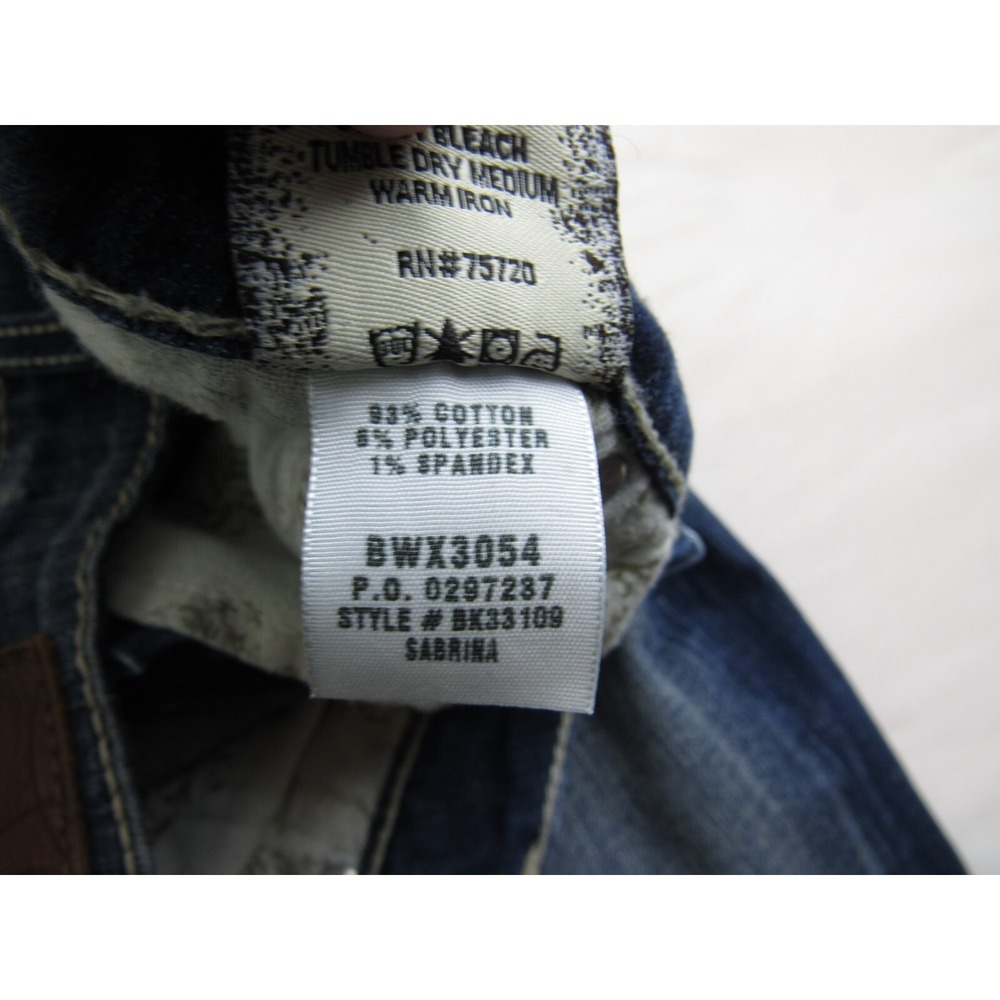 BKE Denim Jeans Sabrina Cuffed Capri Women's Size 27 - Picture 6 of 7